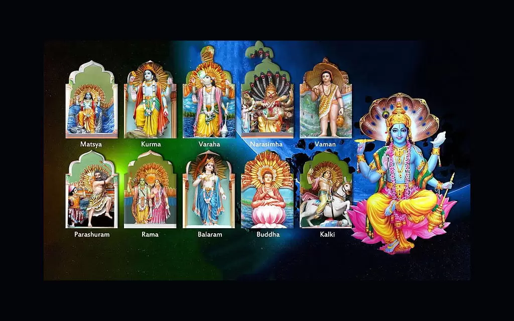 హిందూమతంలో కాలచక్రాల భావనను అర్థం చేసుకోవడానికి దశావతార మార్గం — హిందూమతం