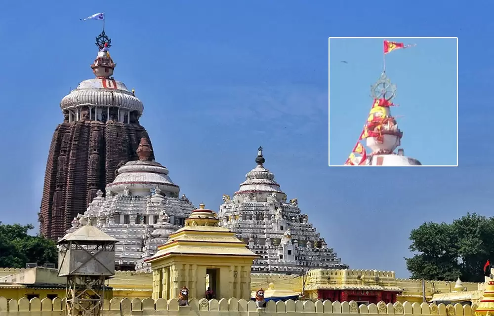 పూరీ జగన్నాథ ఆలయ పతాకాన్ని గద్ద ఎత్తుకెళ్లింది: శుభమా, అశుభమా, లేక రెండూ కలిసిన సంకేతమా? — హిందూమతం