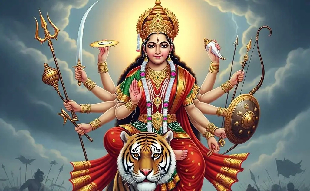 మీ నవరాత్రి శిశువు కోసం దుర్గా దేవి స్ఫూర్తితో 99 పేర్లు — హిందూ దేవుళ్ళు
