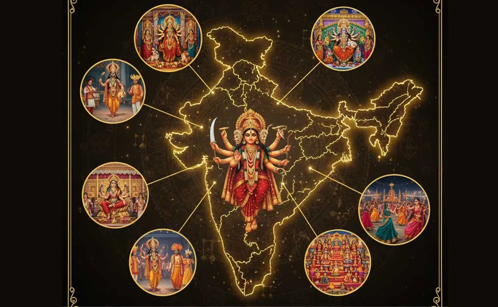 భారతదేశమంతటా నవరాత్రి: 5 విభిన్న వేడుకల పద్ధతులు — పండుగలు