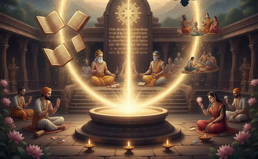 వేదాలు, ధర్మశాస్త్రాలు, ధర్మ కార్యాలనులను నిందించటం—అత్యంత భయంకరమైన పాపం