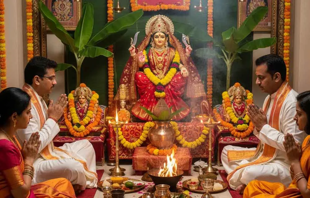 విజయదశమి పూజ 2026: దశలవారీ మార్గదర్శి — పండుగలు